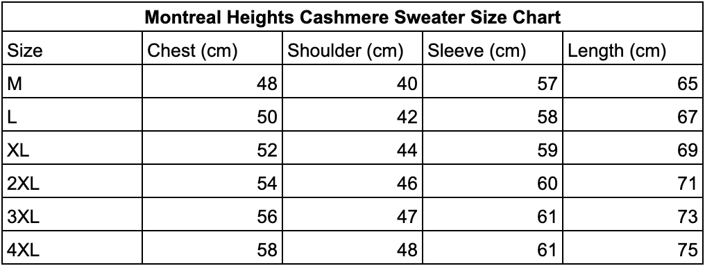 Montreal Heights Cashmere Sweater